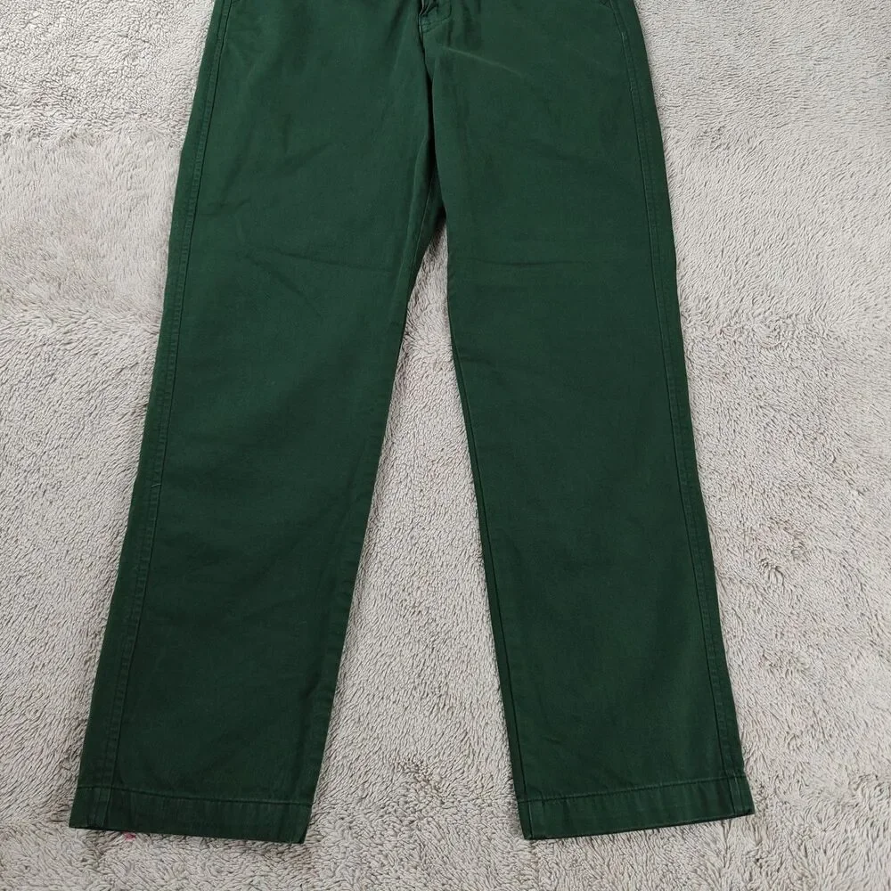 Levi’s XX Chino EZ Pants Men's S Dark Green Straight Leg Cotton Hemp
